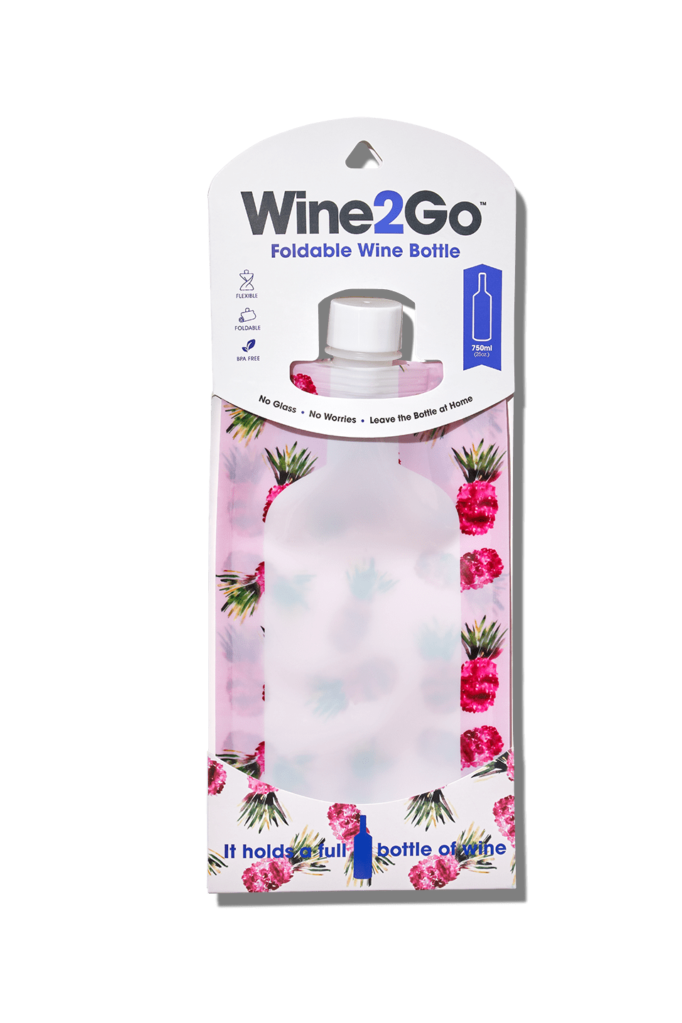 Wine2Go - The Foldable Wine Bottle (flask)