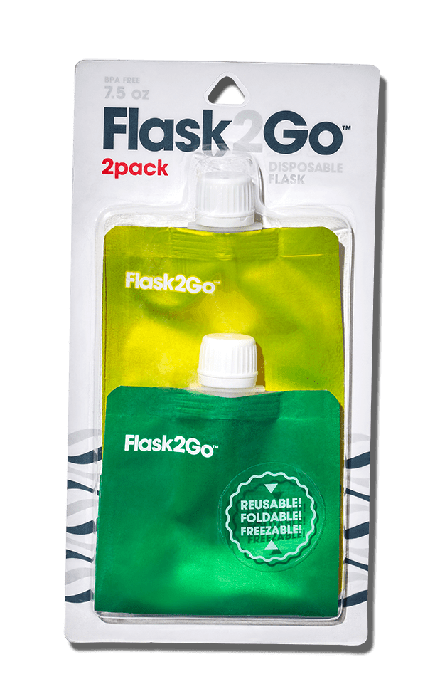 Flask2Go Green & Yellow