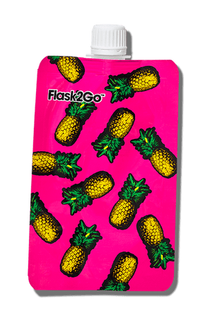 Flask2Go Pink Pineapples