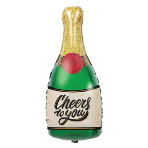 "Cheers to You" Giant Champagne Balloon