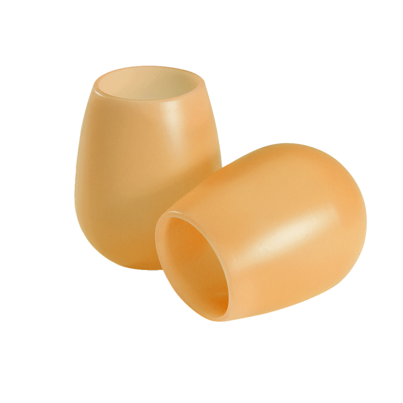 Creamsicle Silicone Wine Cups (2 pack)